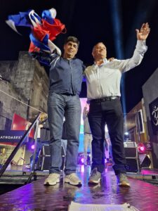 Javier Umpiérrez y Daniel Ximénez, candidatos del Frente Amplio
