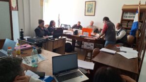 Los funcionarios de la Oficina electoral de Lavalleja continúan con su trabajo