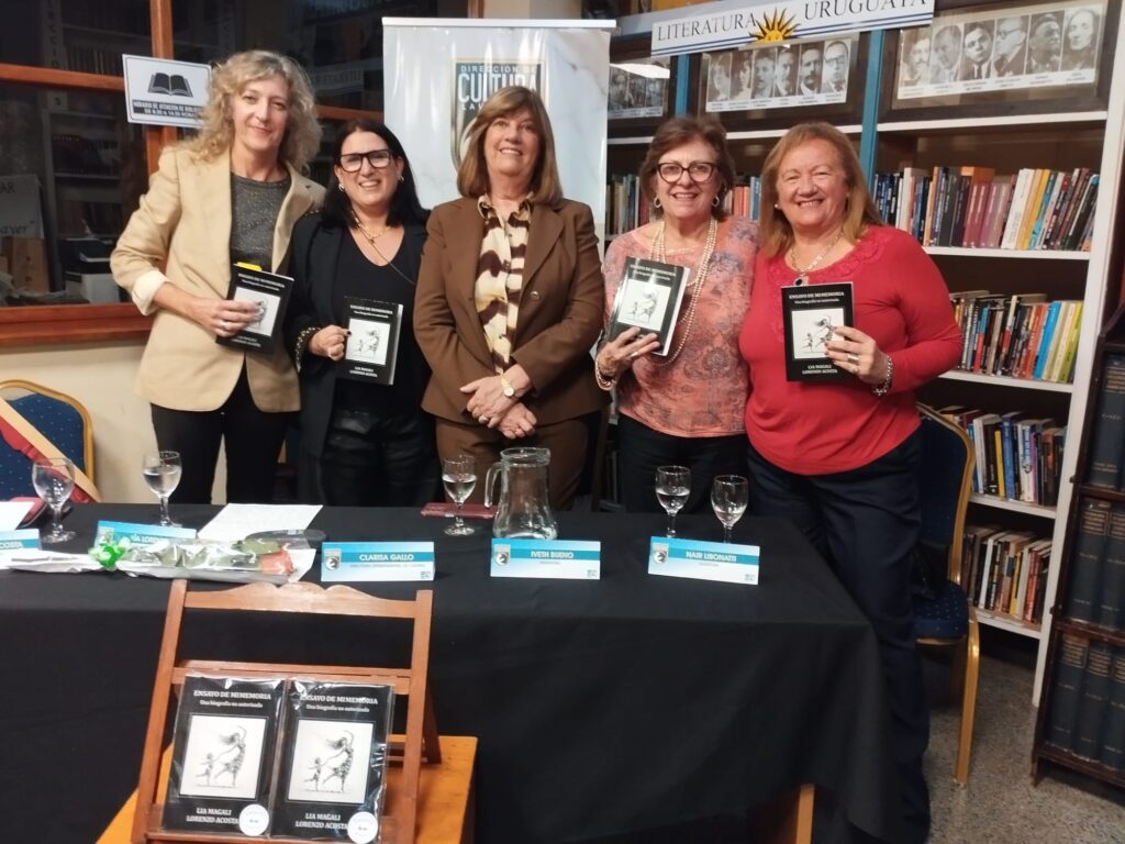 Claudia Acosta, Lía Lorenzo, Clarisa Gallo, Iveth Bueno y Nair Libonatti.