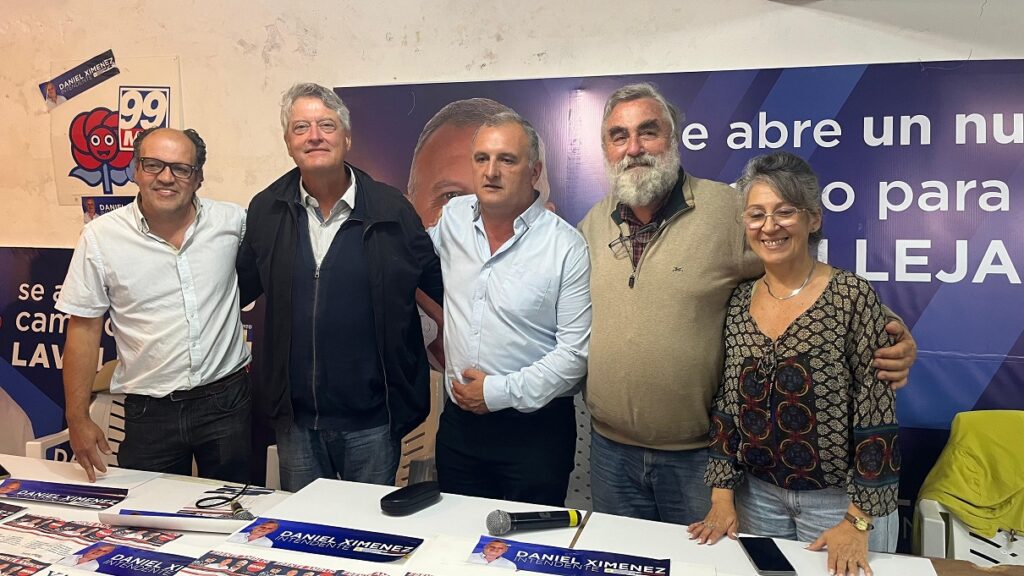 Presentaron el apoyo de la lista 99000 a la candidatura de Daniel Ximénez