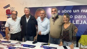 Daniel Ximénez presentó la lista 99.000 Espacio Socialdemócrata Amplio