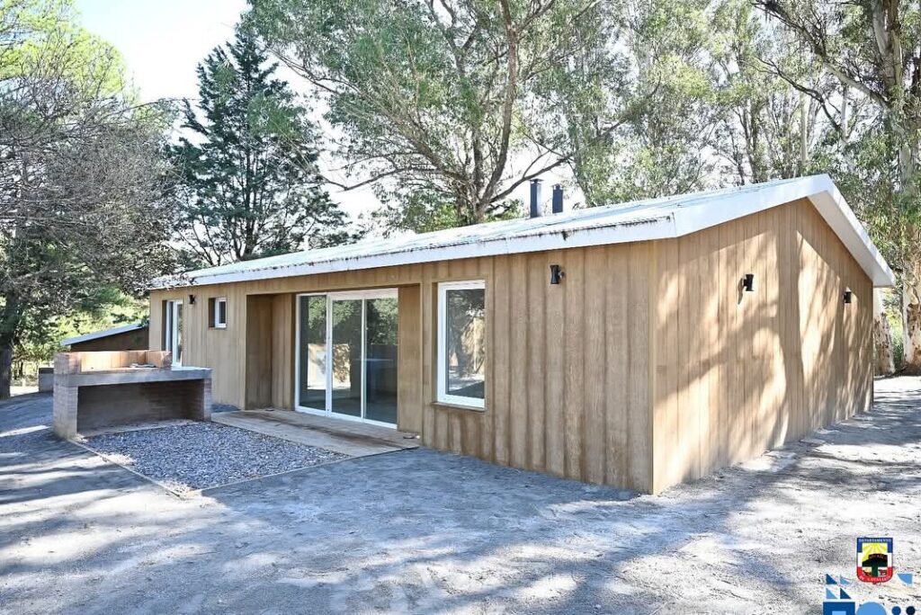 Una vista de las nuevas cabañas construidas (Foto: Prensa IDL)