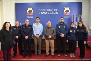Autoridades presentes en el lanzamiento de la 3ª edición de la Expo Tránsito Amigo (Foto: Prensa IDL)