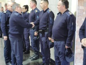 Saludo del Comando a nuevos jefes de dependencias (Foto: Prensa Jefatura de Policía de Lavalleja)