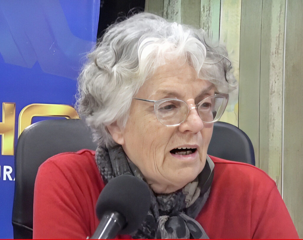 Zulis Goyén, presidenta de la Federación Caminantes