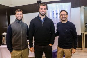 Agustín Rijo, Gonzalo Tellechea y Daniel Facelli 