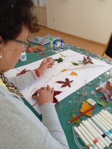 Se realizó el primer taller de arteterapia en Ajupel