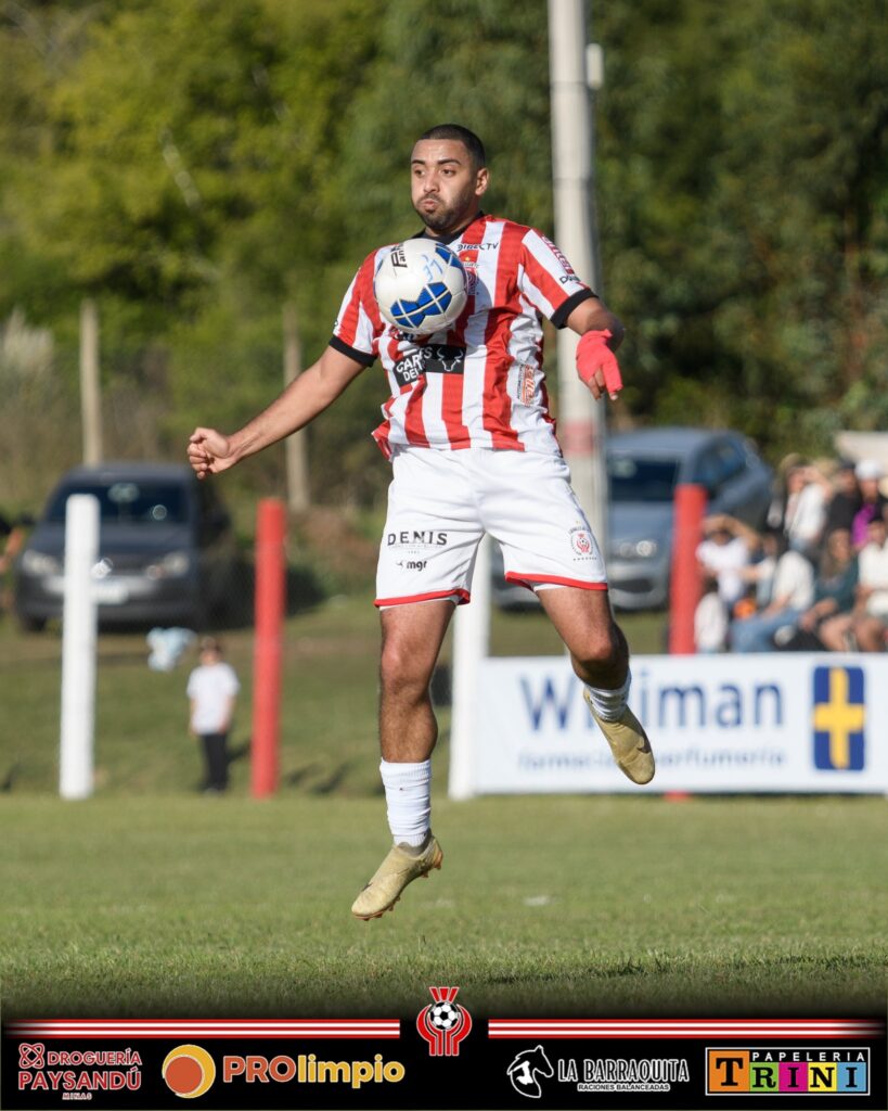 Rudy Viera anotó el gol del triunfo en Treinta y Tres y arrimó a los albirrojos a la clasificación a cuartos de final. (Foto Face Lavalleja).