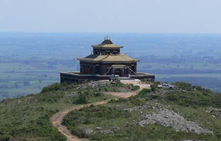 El monasterio budista de Aguas Blancas, Lavalleja