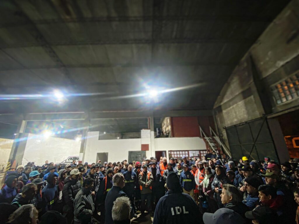 Daniel Ximénez en Planta 3 de la IDL, en su primer día como intendente (Foto: Prensa IDL)