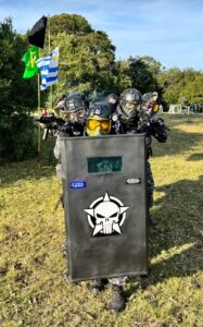 Exitosa jornada de paintball en Solís de Mataojo