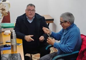 Astesiano brindó una entrevista exclusiva a Primera Página ayer, cuando visitó nuestro departamento.