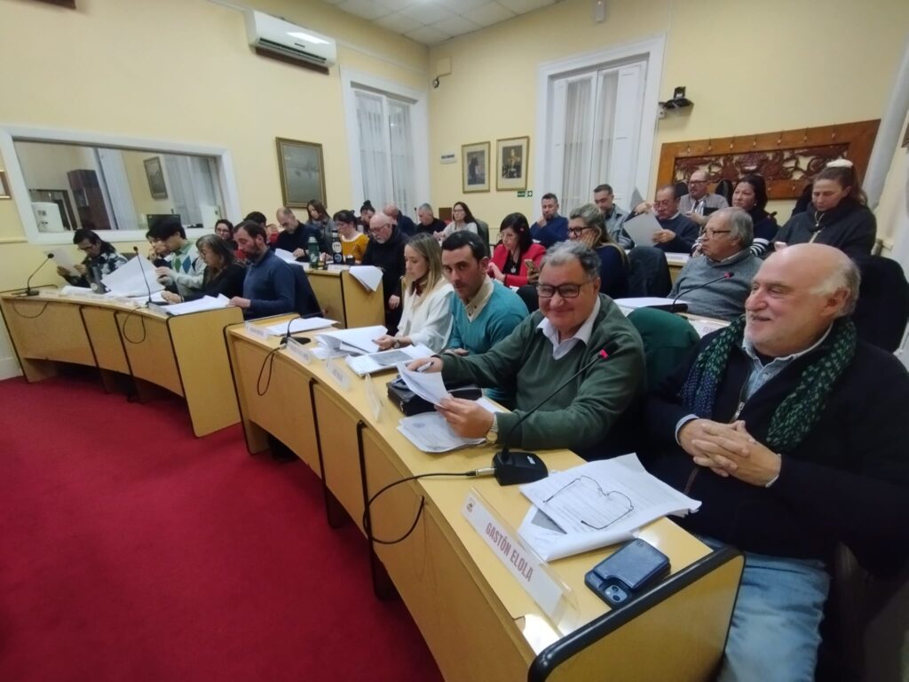 Plenario de la Junta Departamental en la sesión ordinaria