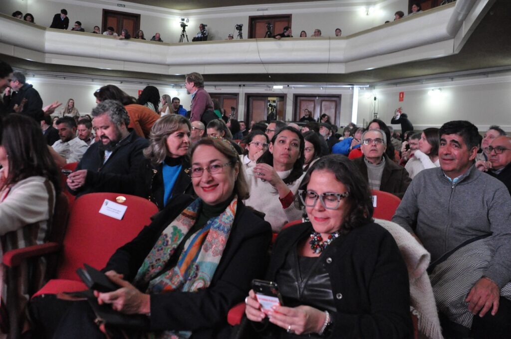 Autoridades nacionales y locales, junto a gestores culturales de todo el paíus, estuvieron en el Teatro Lavalleja de Minas.