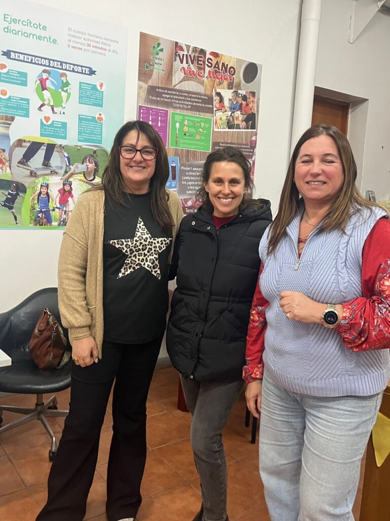 Equipo que participó en las actividades por la semana de la lactancia materna en Camdel