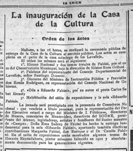 70 años de la Casa de la Cultura