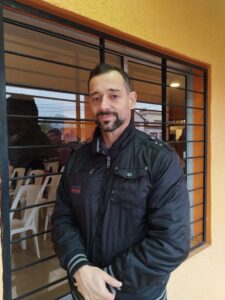 Carlos Clavijo, dirigente sindical. 