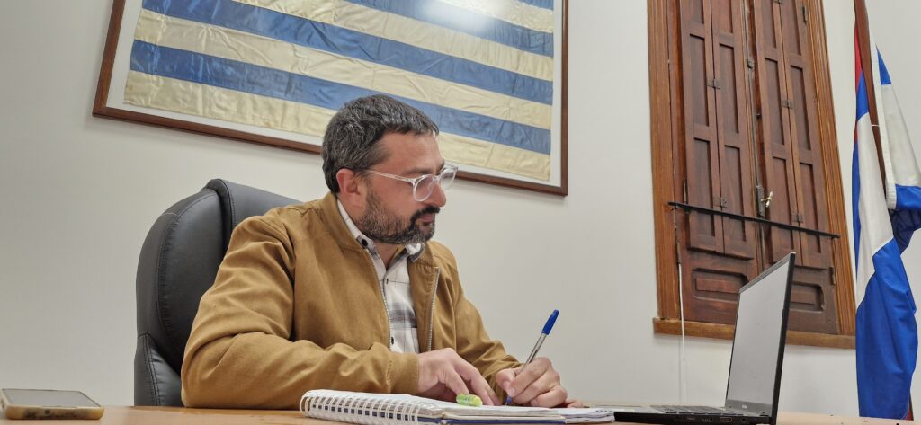 Mauro Álvarez, presidente de la Junta Departamental