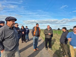 Daniel Ximénez recorrió ayer José Pedro Varela