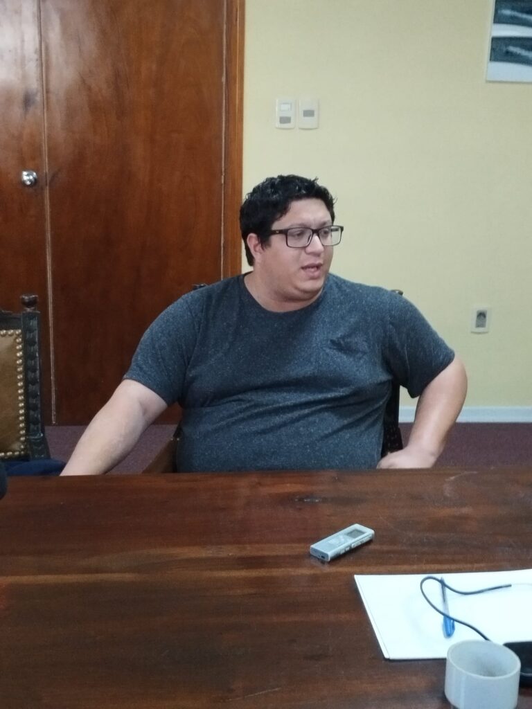 Joaquín Cabana, alcalde de Solís de Mataojo.