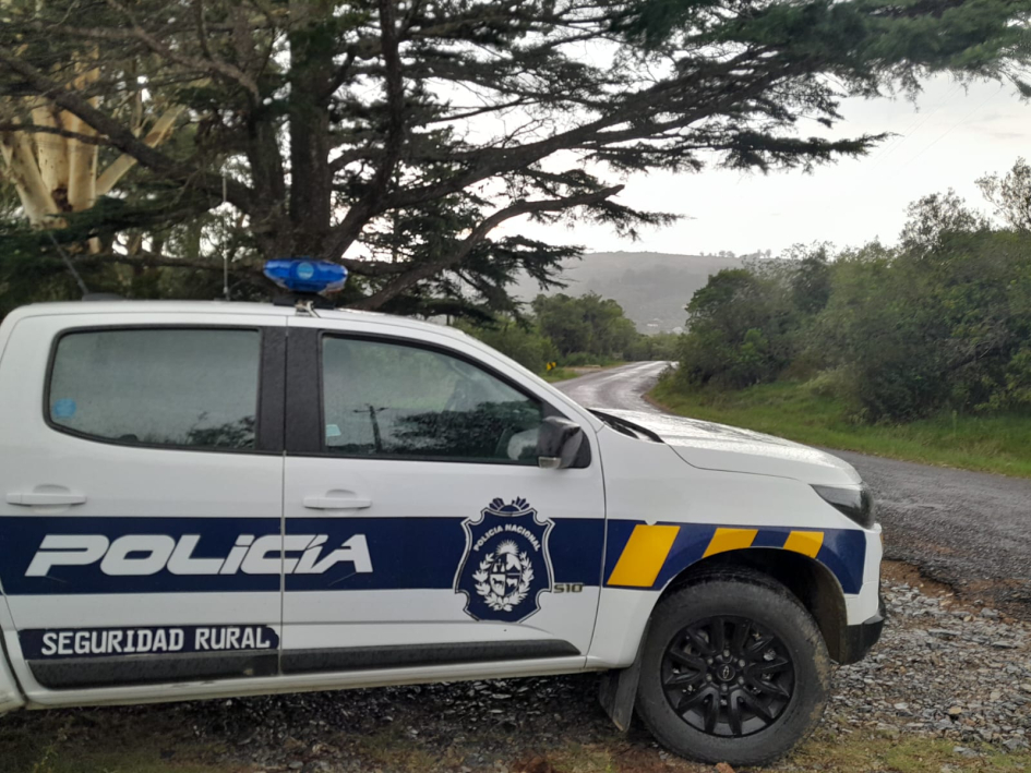 Móvil de Brigada Departamental de Seguridad Rural (Foto: Prensa Jefatura de Policía de Lavalleja)
