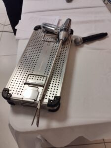 Parte del aparataje de primer nivel para el programa de Cirugía Bariátrica. 