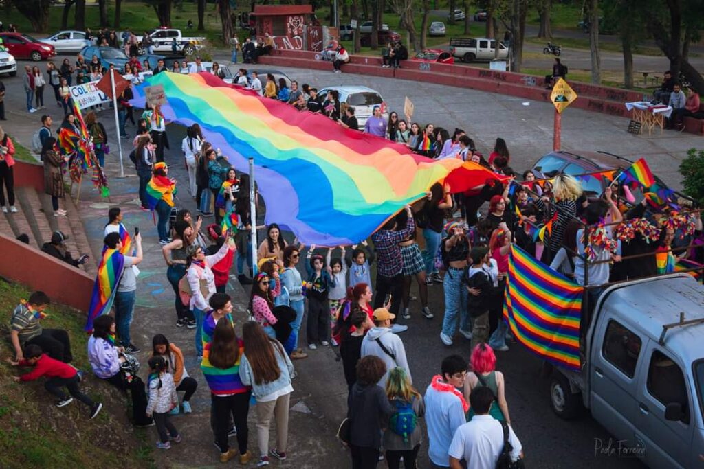 Marcha de la Diversidad en Minas, en el año 2024 (Foto_ Archivo)