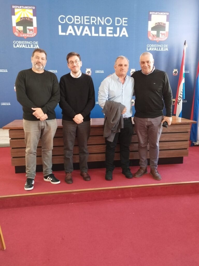 Daniel Urquiola, Felipe De los Santos, Daniel Ximénez y Martín Tierno.