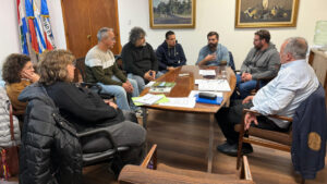 El intendente Ximénez se reunió con representantes de Federación ANCAP