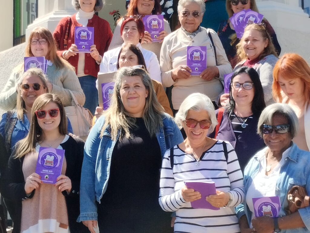 Edilas y escritoras, y la satisfacción de un gran trabajo logrado.