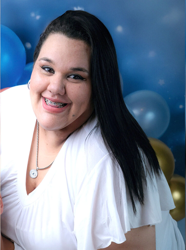 Belén Hernández, integrante de Cooperativa Nuestro Sueño, de Solís de Mataojo