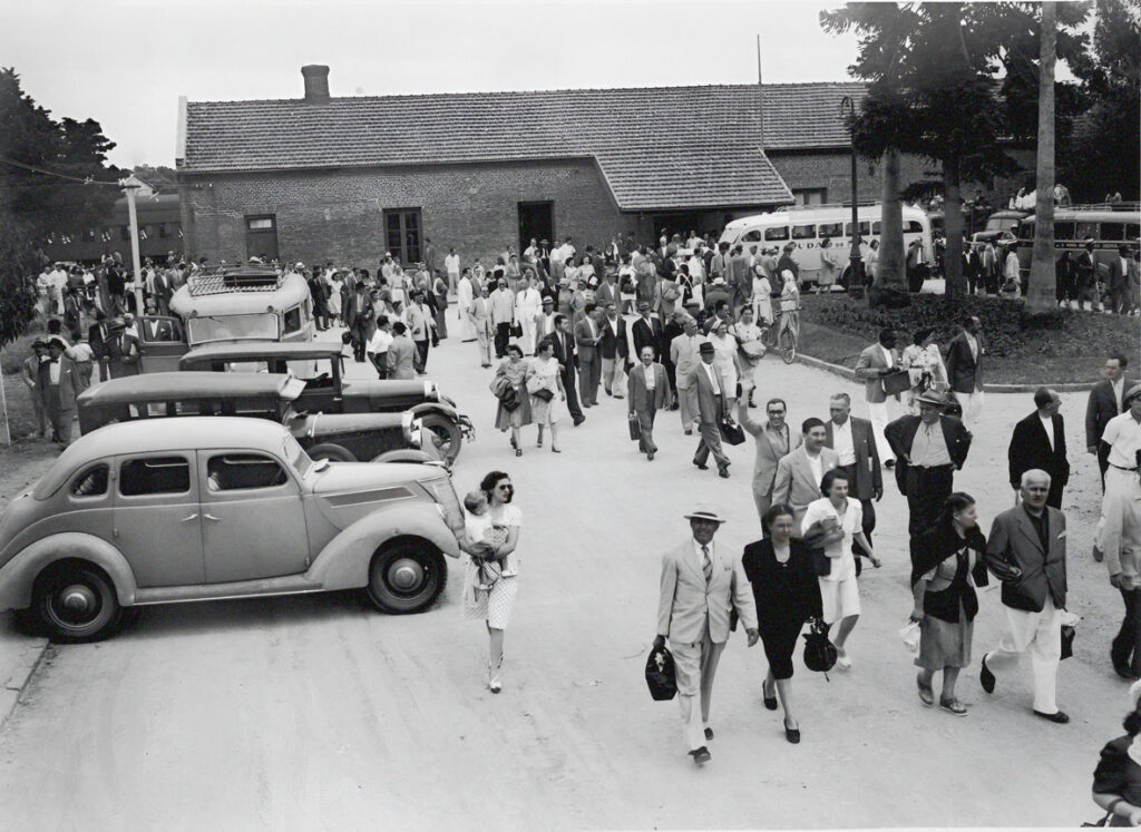 El ferrocarril llegó a Minas el 6 de enero de 1889