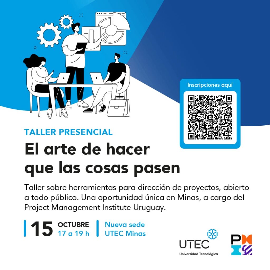 Taller sobre dirección de proyectos de la UTEC