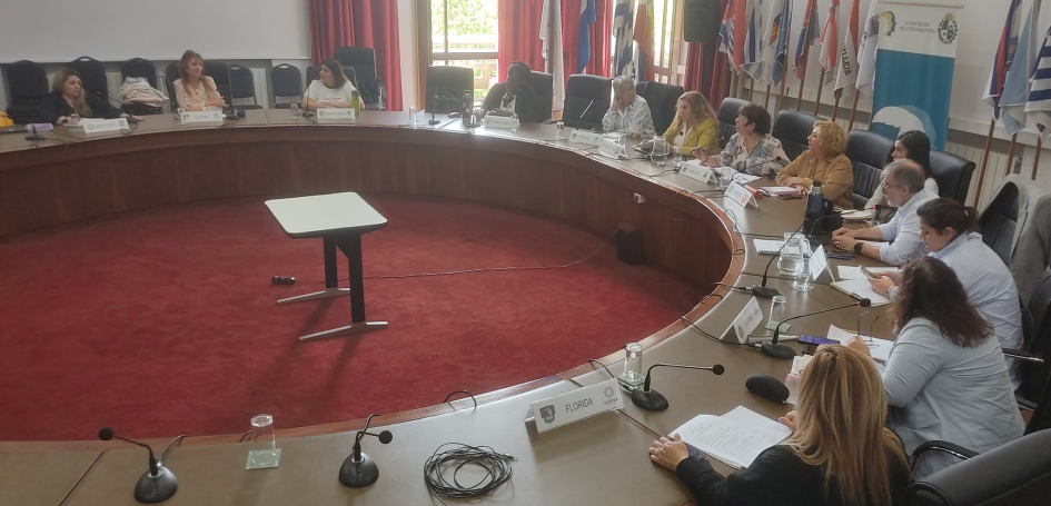 Yliana Zeballos presidió la Comisión Interdepartamental de Género del Congreso de Intendentes.