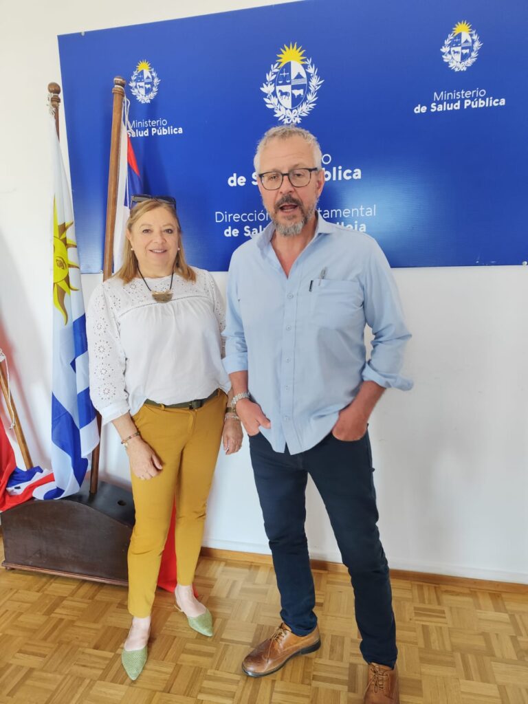 María Rita López y Leonel Briozzo