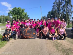 Walkers Minas realiza actividades por el cáncer de mama