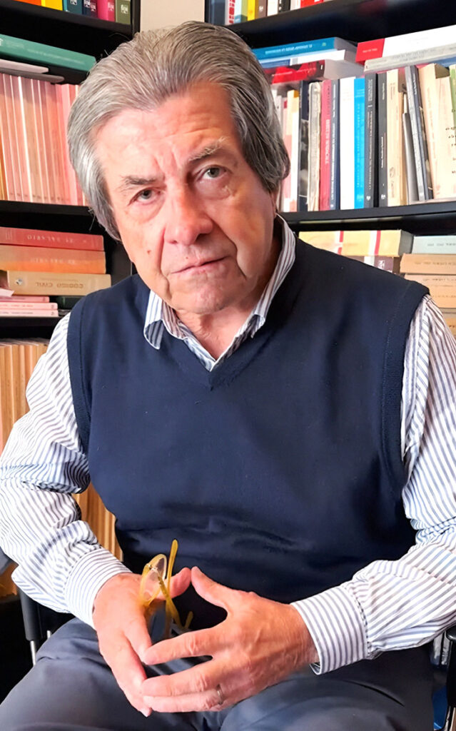 Doctor Juan Raso Delgue, profesor Grado 5 de Derecho del Trabajo y de la Seguridad Social