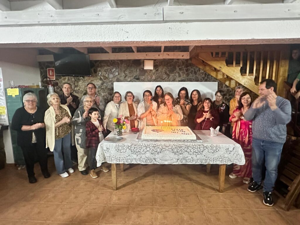 Vecinos festejaron los diez años de la creación del Salón Multiuso Barrio España.