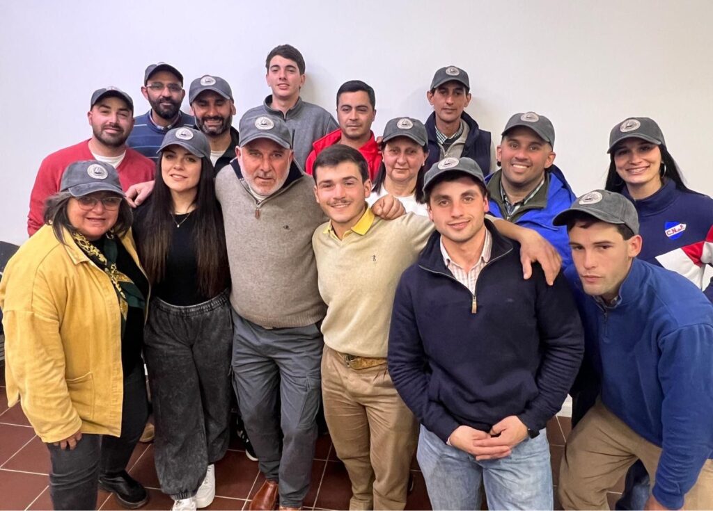 Estudiantes del curso de rematador de UTU Minas.