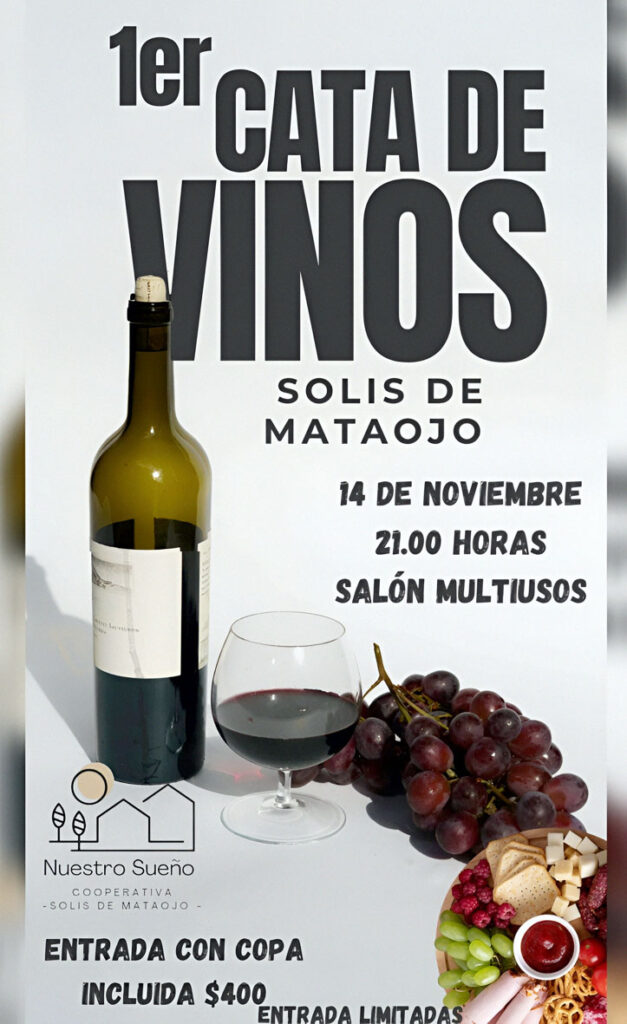 Cooperativa Nuestro Sueño organiza primera cata de vinos en Solís de Mataojo
