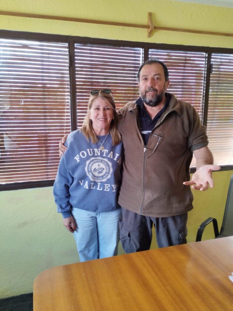 Yanet García y Sergio Charquero