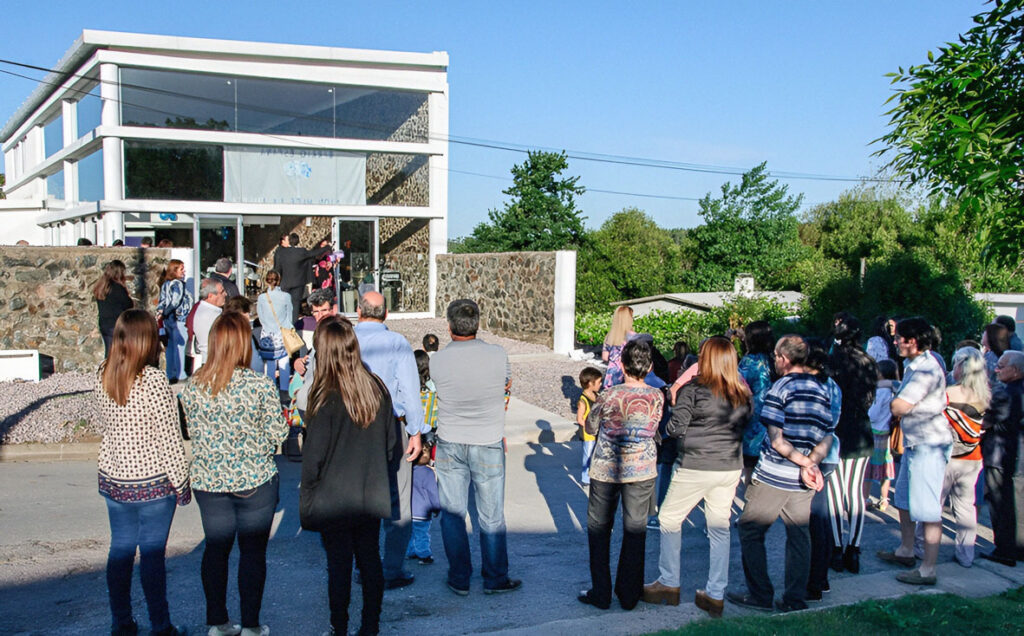 Inauguración del Salón Multiuso del barrio España, efectuada el sábado 21 de noviembre de 2015