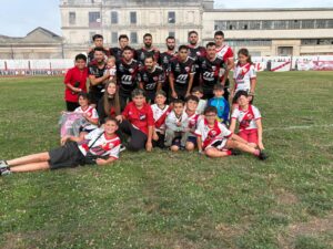 Parados: Bruno Goday, Ryduan Apestheguy, Marcelo Del Puerto, Agustín Gimeno, Fabián Gutiérrez, Braian Aguirre. Agachados: Gabriel Chaine, Facundo Salvarrey, Agustín Trabuco, Matías Píriz, Martín Goñi. (Foto: Gonzalo Martínez).