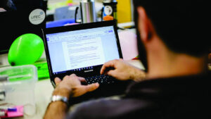 La modalidad semipresencial de la formación de la UTEC se fortaleció durante la pandemia. 