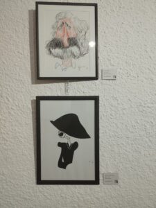 Dos obras de Jaime Clara, belleza y grandes dibujos 