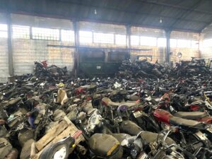 Personas privadas de libertad de Campanero reciclarán motos