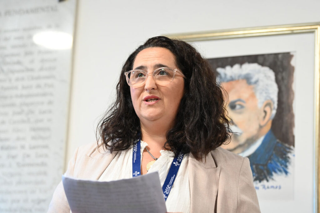 Médica pediatra Tania Zipitría Menchada, directora del Hospital “Dr. Alfredo Vidal y Fuentes” de Minas