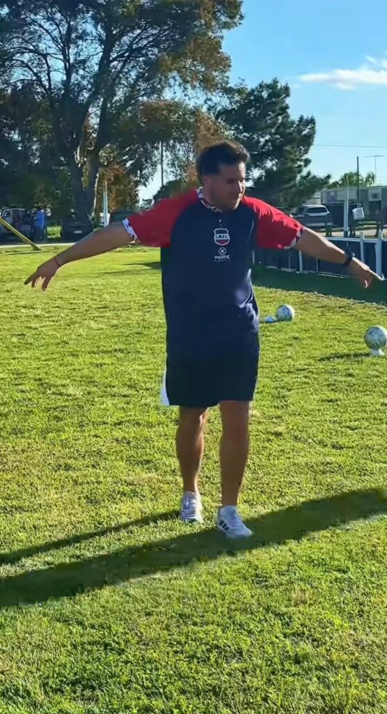 Andrés Baladán, responsable físico de la selección Sub 18