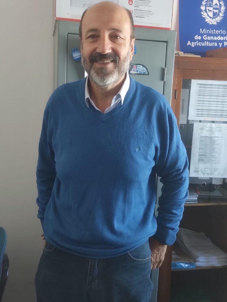 Adolfo Beracochea, director departamental del Ministerio de Agricultura y Pesca (MGAP)
