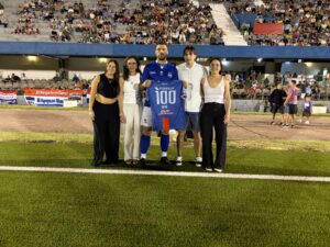 Gregorio Almeida cumplió 103 partidos con la selección de Lavalleja